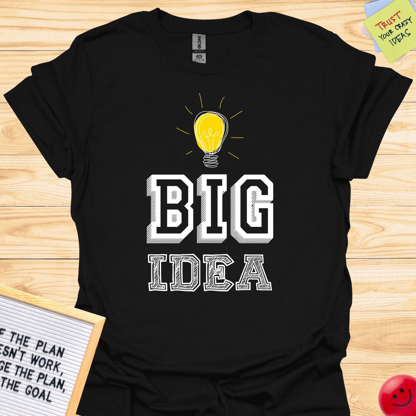 Big Idea Light Bulb T-Shirt