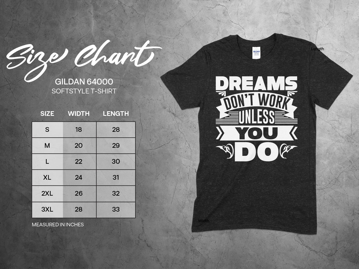 Dream Don't Work Unless You Do T-Shirt